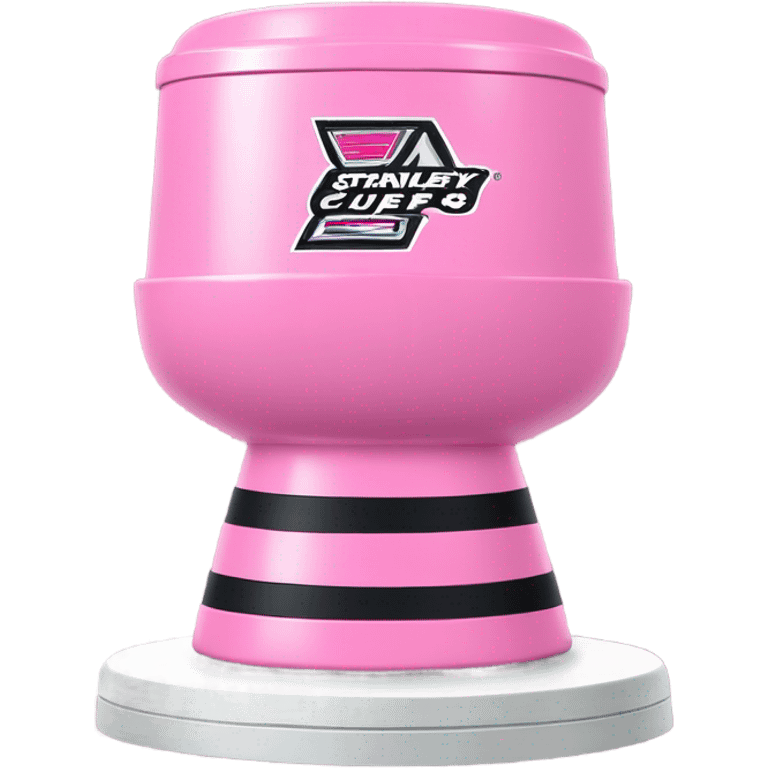 pink Stanley remote big cup   emoji