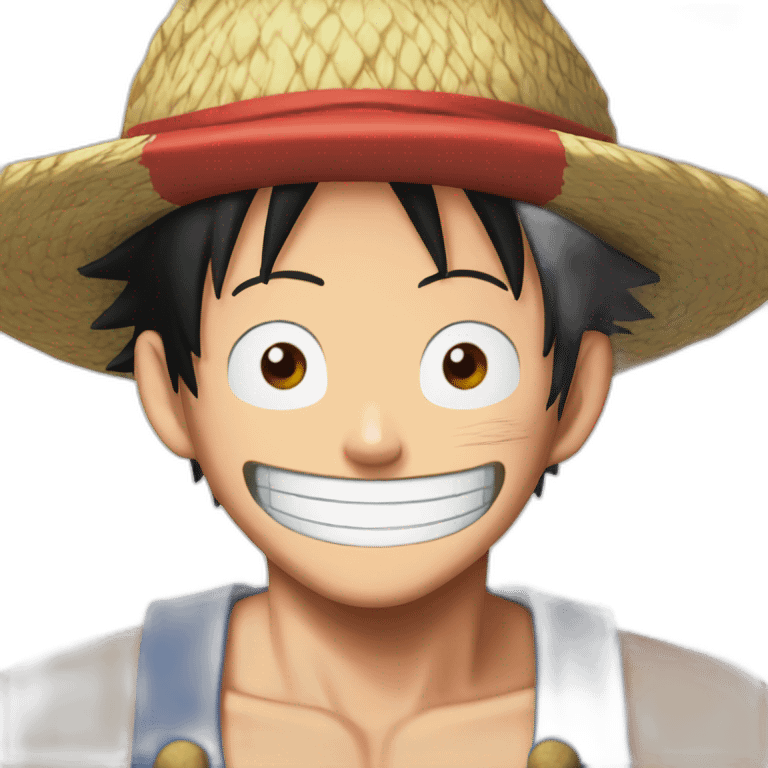 one piece luffy  emoji