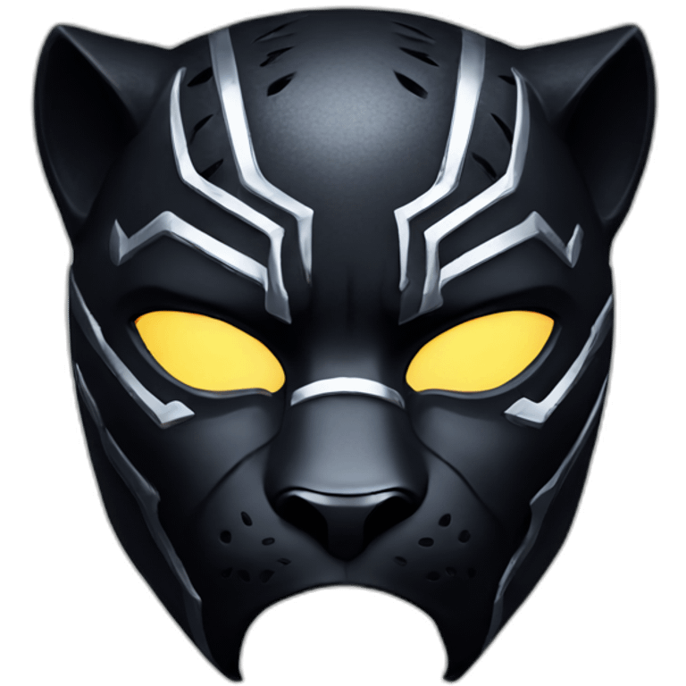 black panther mask emoji