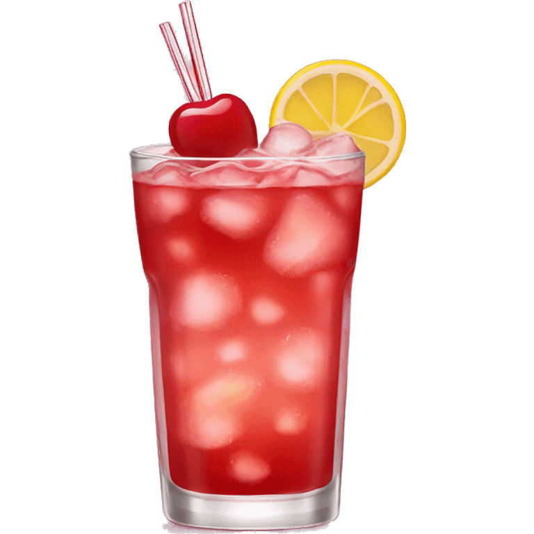 shirley temple drink emoji