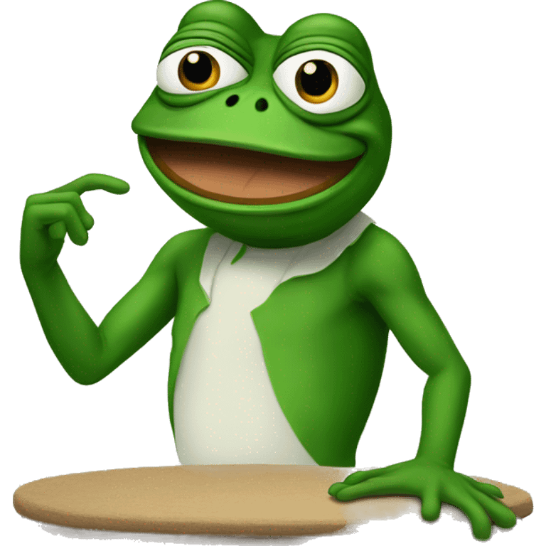 pepe the frog transforming  emoji