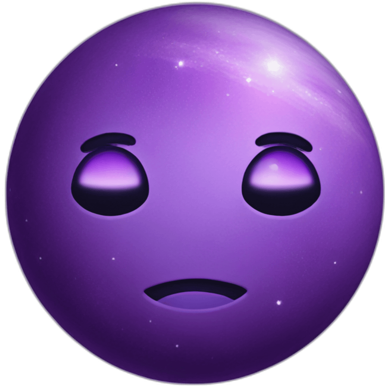 purple planet emoji