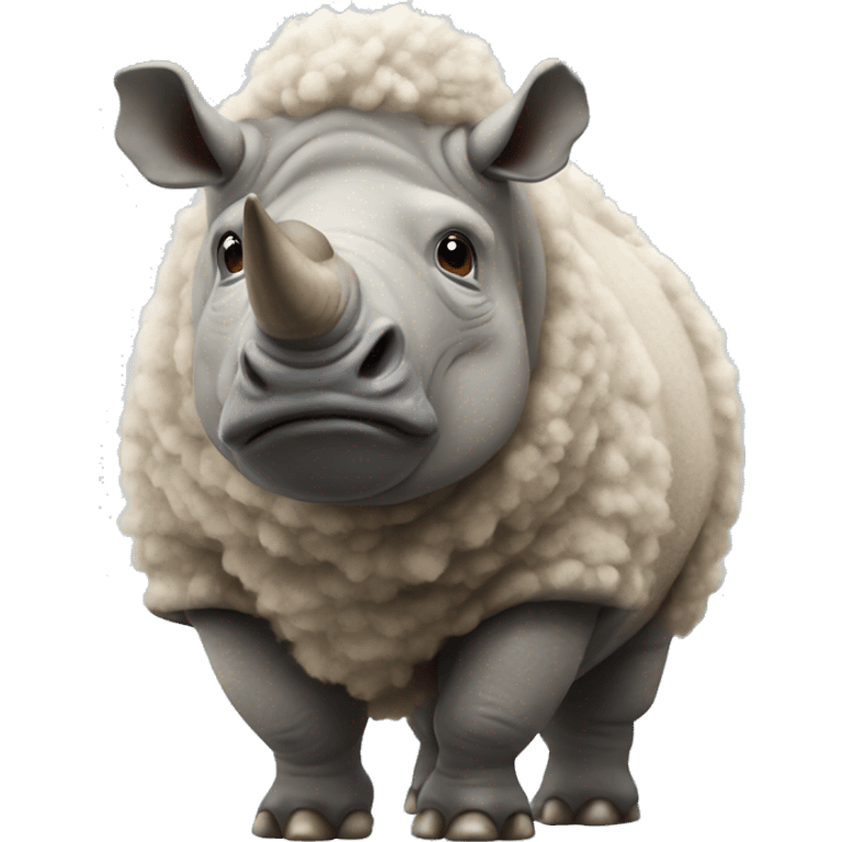 WOOLY RHINOCEROS emoji