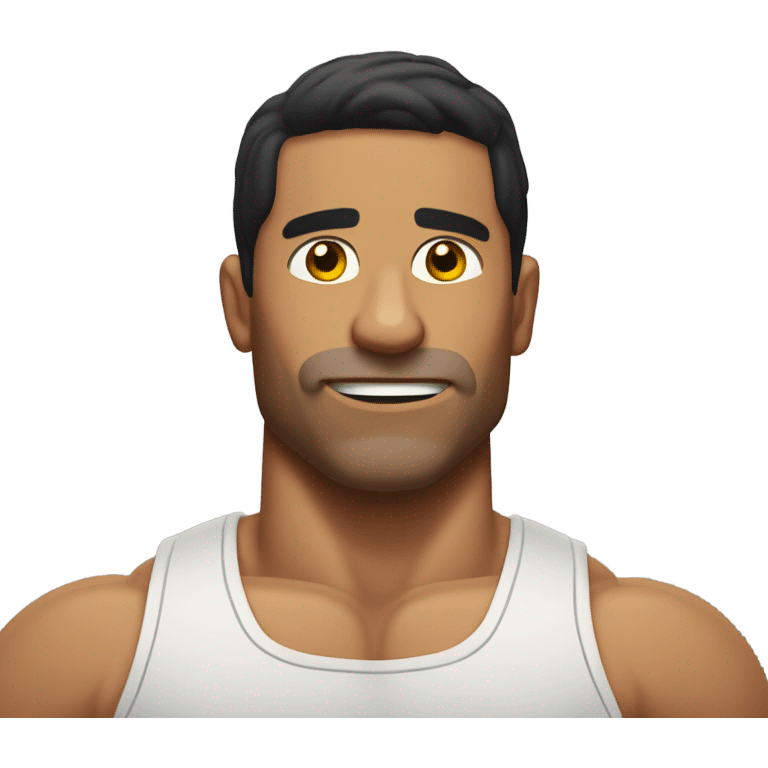 Jacked Latino dude emoji