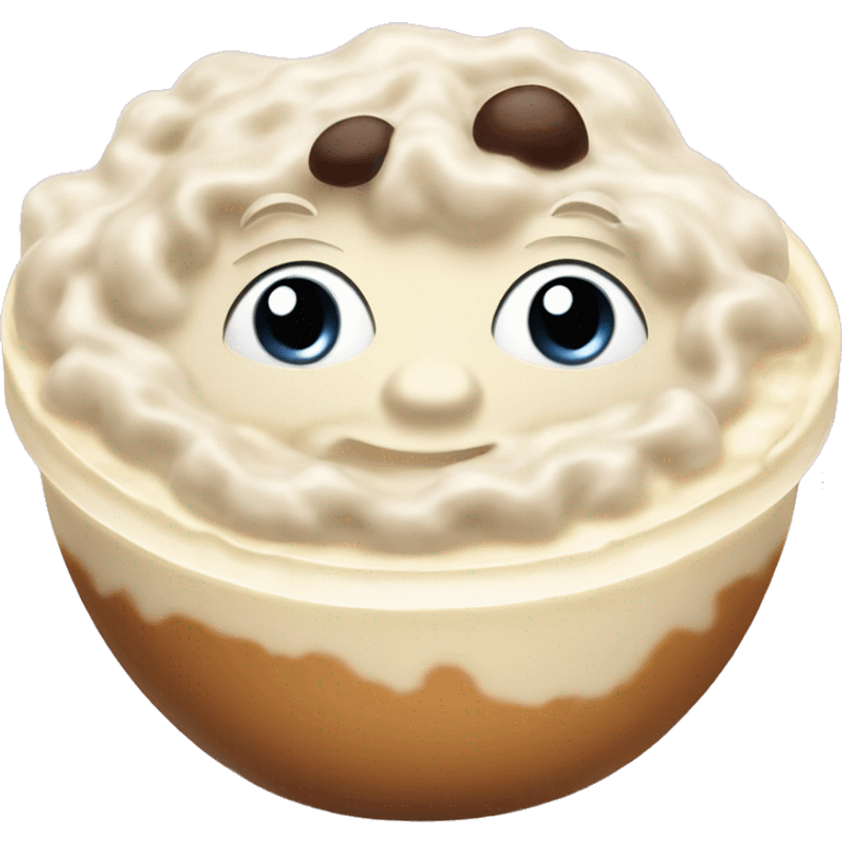 rice pudding emoji