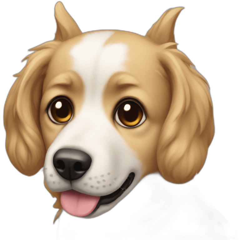 Chien copule emoji