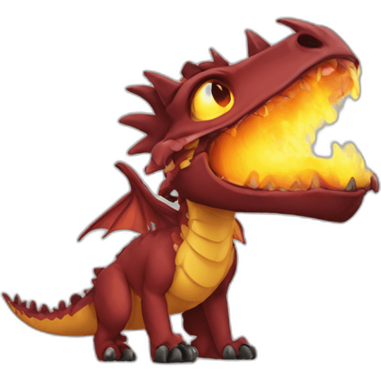 Dracofeu emoji