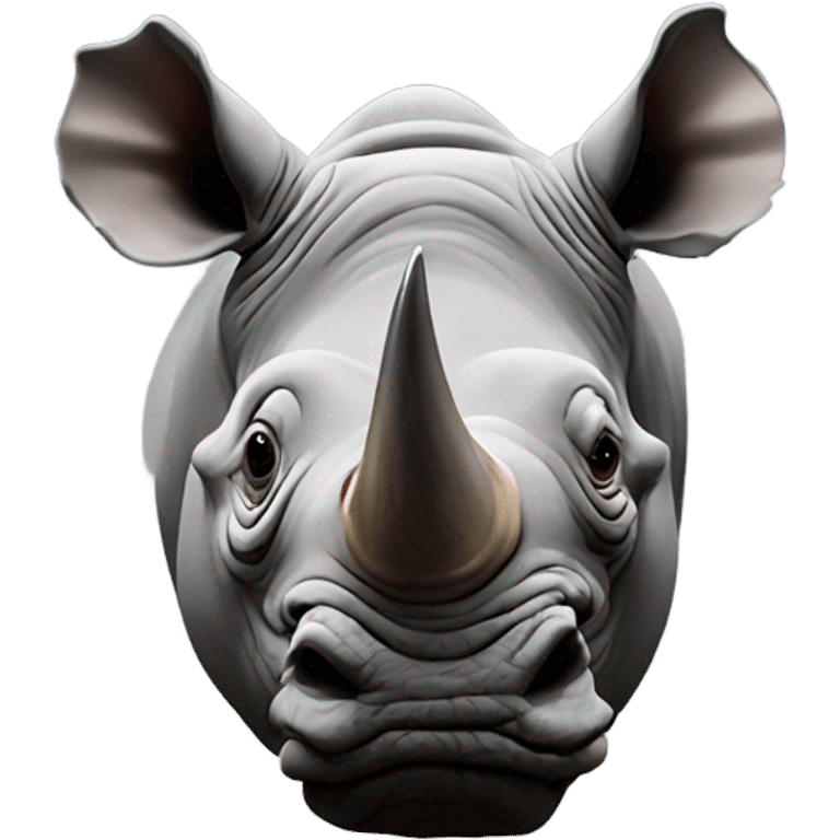 rhino with shades emoji