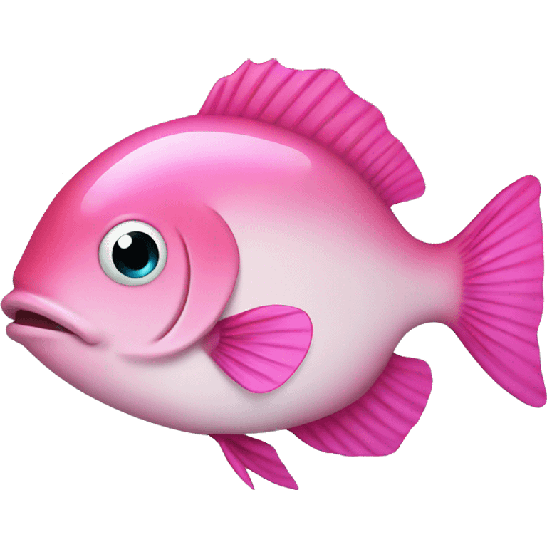 pink fish emoji