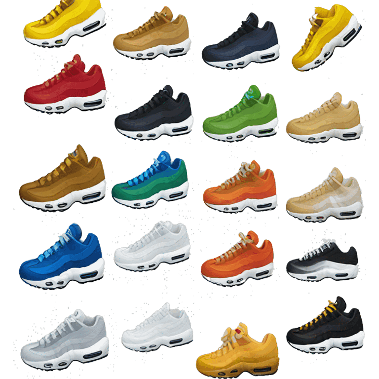 Nike 95 shoes  emoji