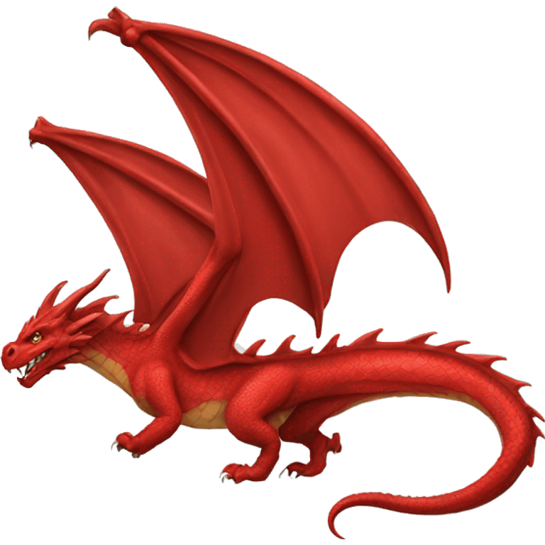 dragon red emoji