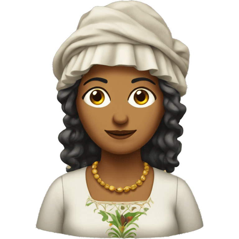 Sicilian woman  emoji