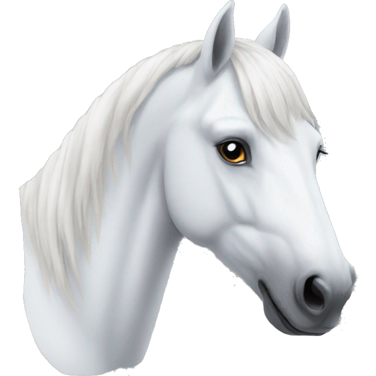 white horse emoji