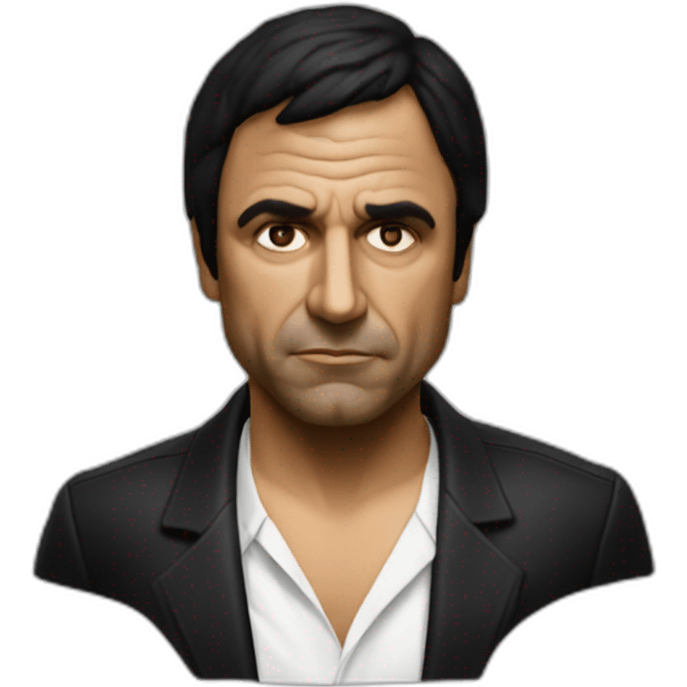 scarface agarrando el mundo emoji