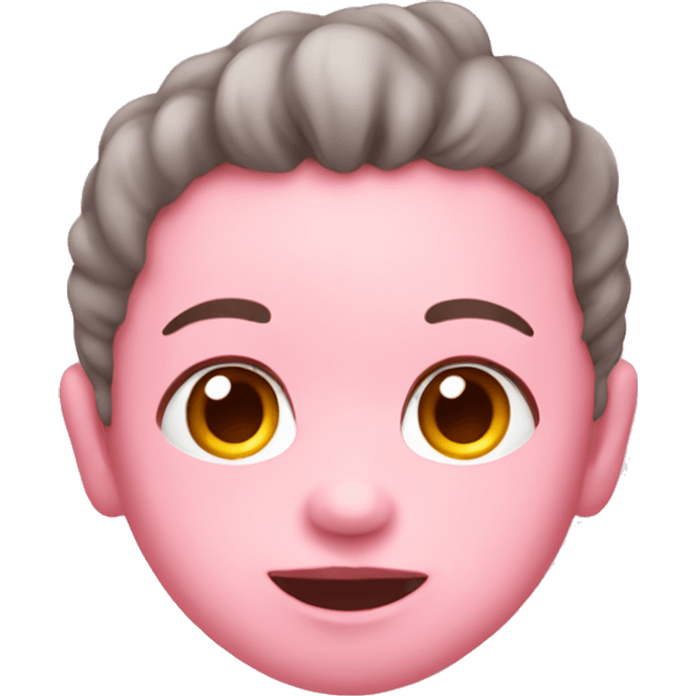 Baby pink hearth emoji