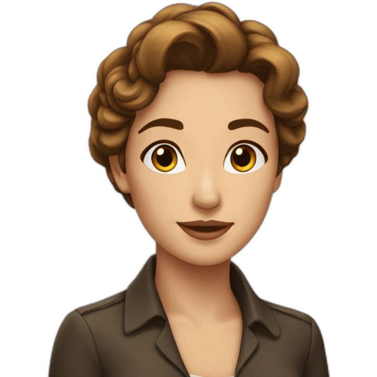 Une belle femme emoji