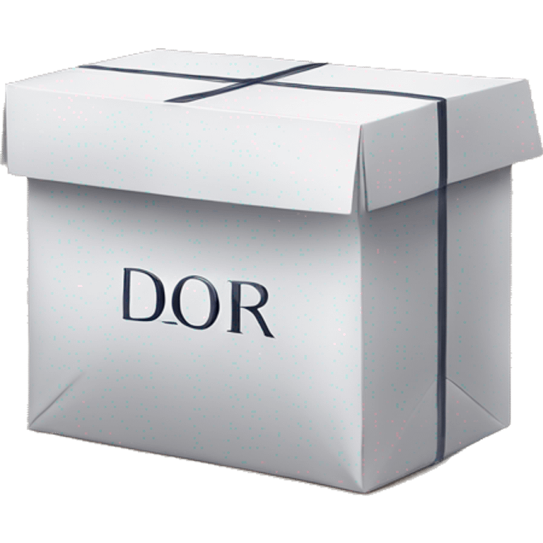 dior package emoji