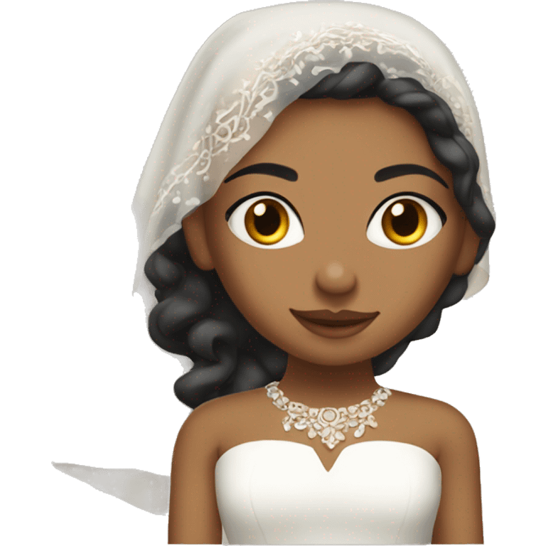 A girl with a morroccan wedding dress emoji