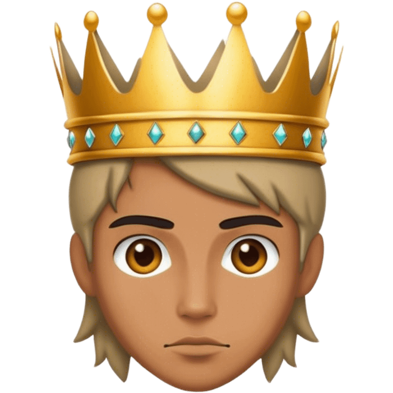 rogue wearing crown emoji