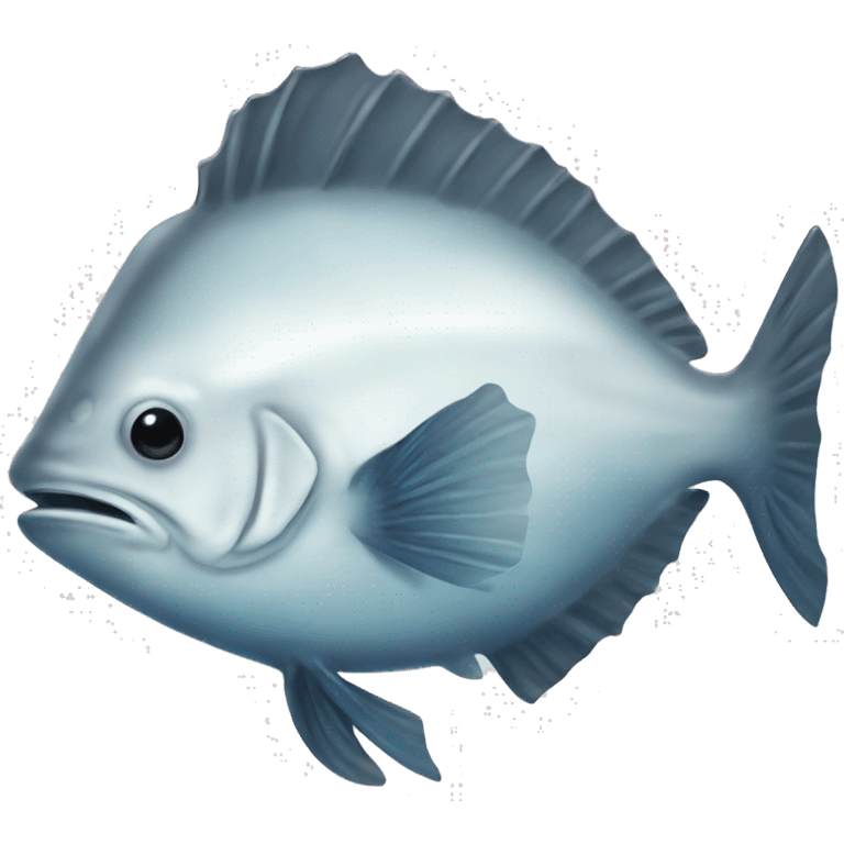 ocean sunfish - white Mola  emoji