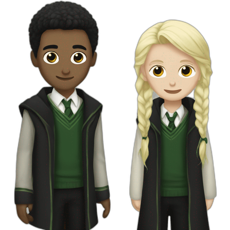 Harry Potter and Drack Malfoy emoji