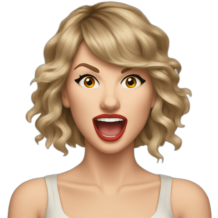 Taylor-swift-gasp emoji