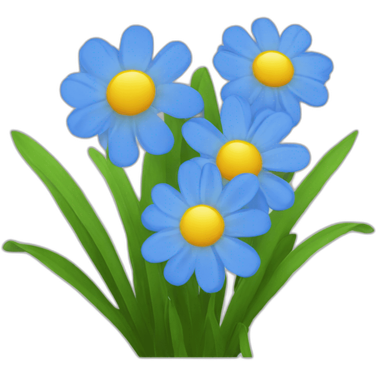 flovers ukraine emoji