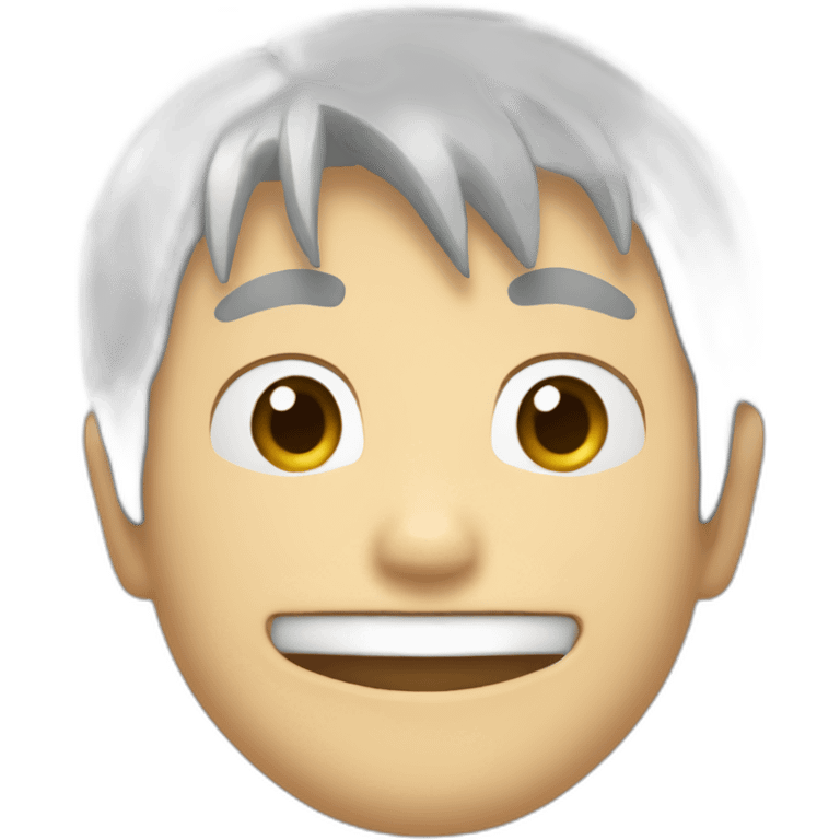 Gojo satoru laught emoji