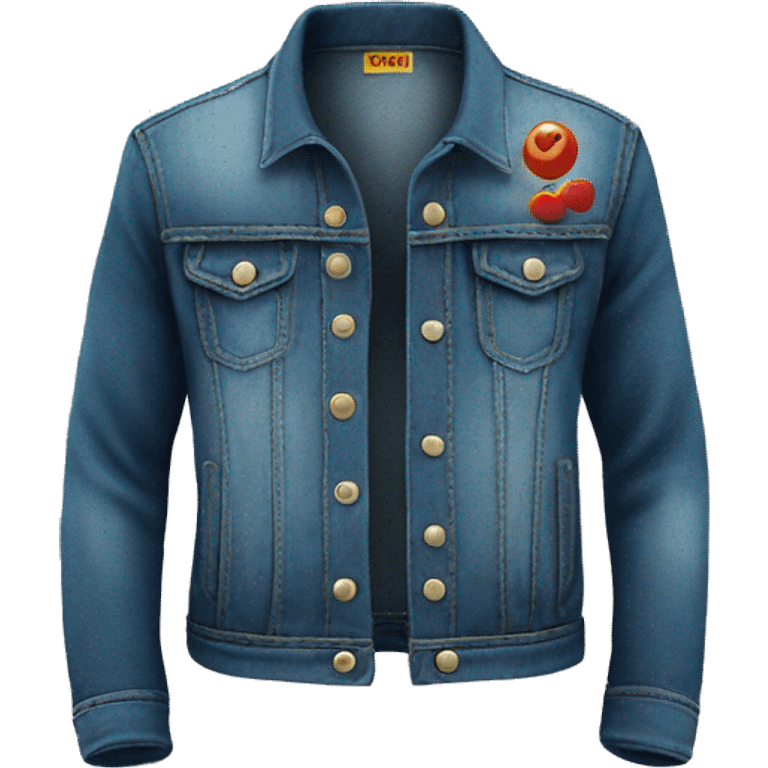 chaqueta denim emoji