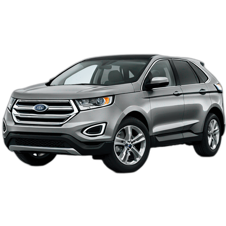 Grey Ford Edge SUV emoji