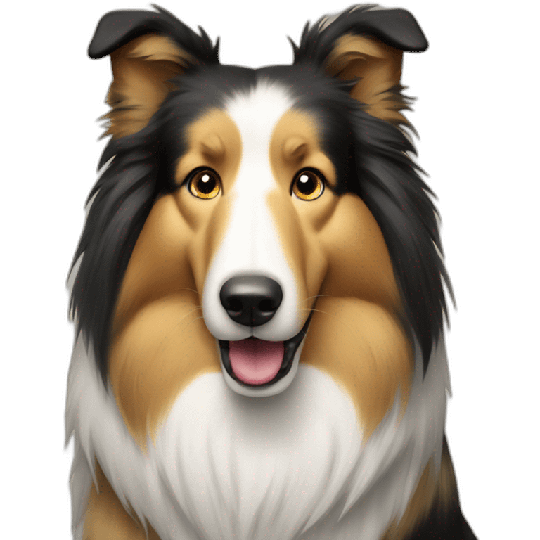 Rough-collie-approves emoji