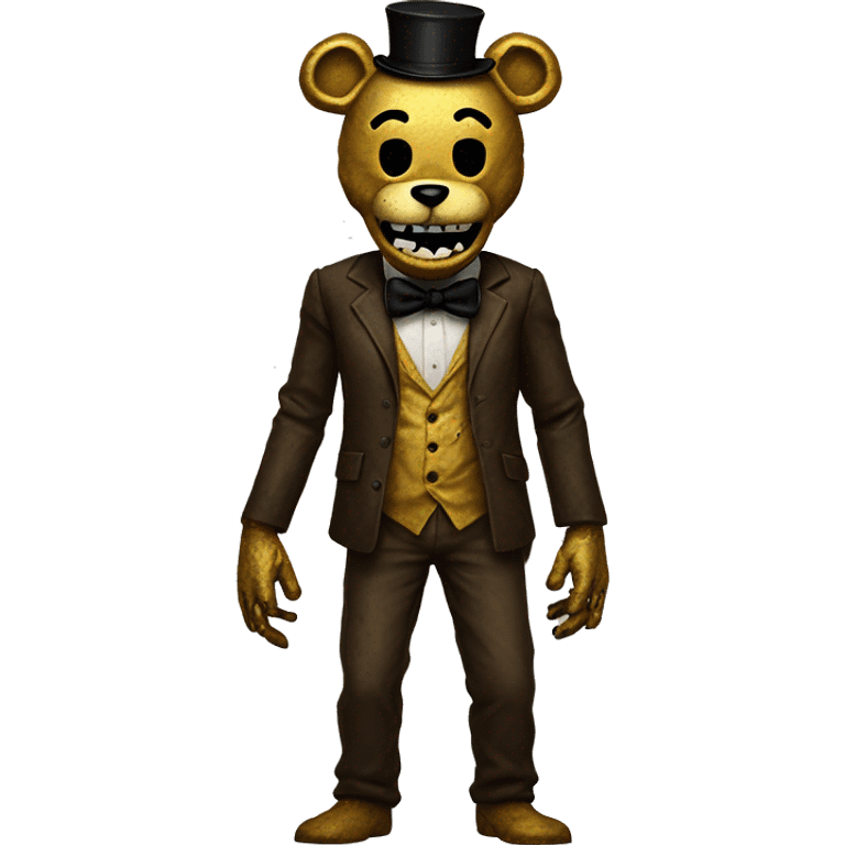 Withered Golden Freddy emoji