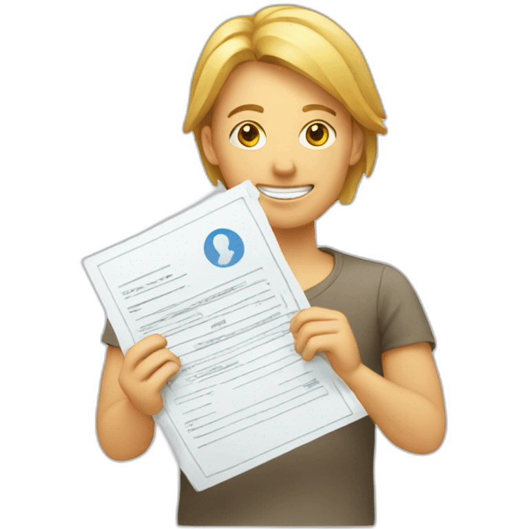 receive documents emoji