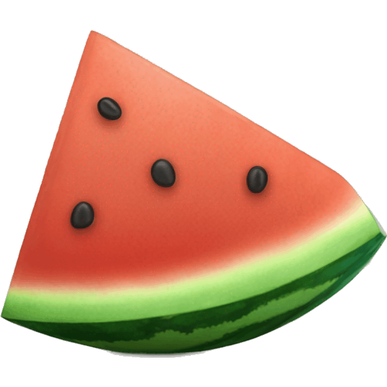 One slice of watermelon emoji