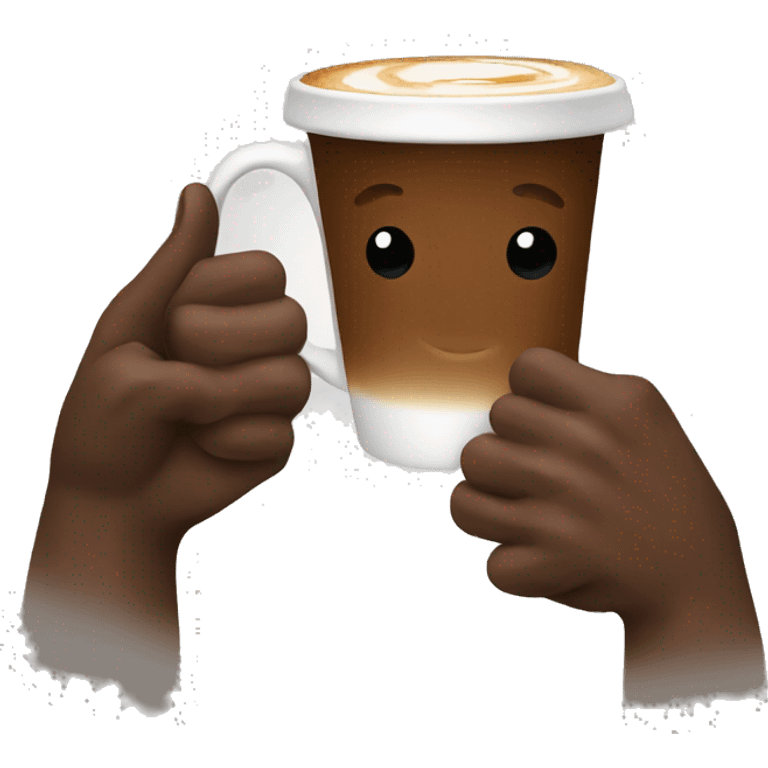 Coffee cheers emoji