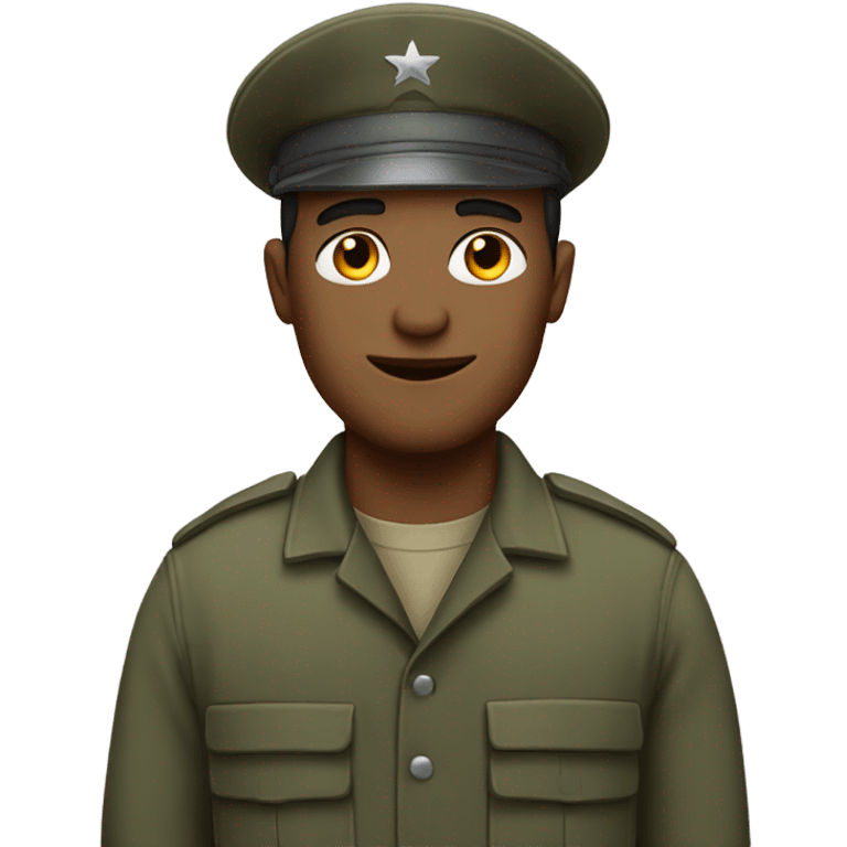 Military man that is a mechanic emoji