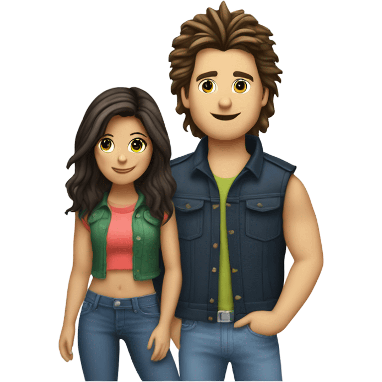 kelly kapowski and zach morris emoji