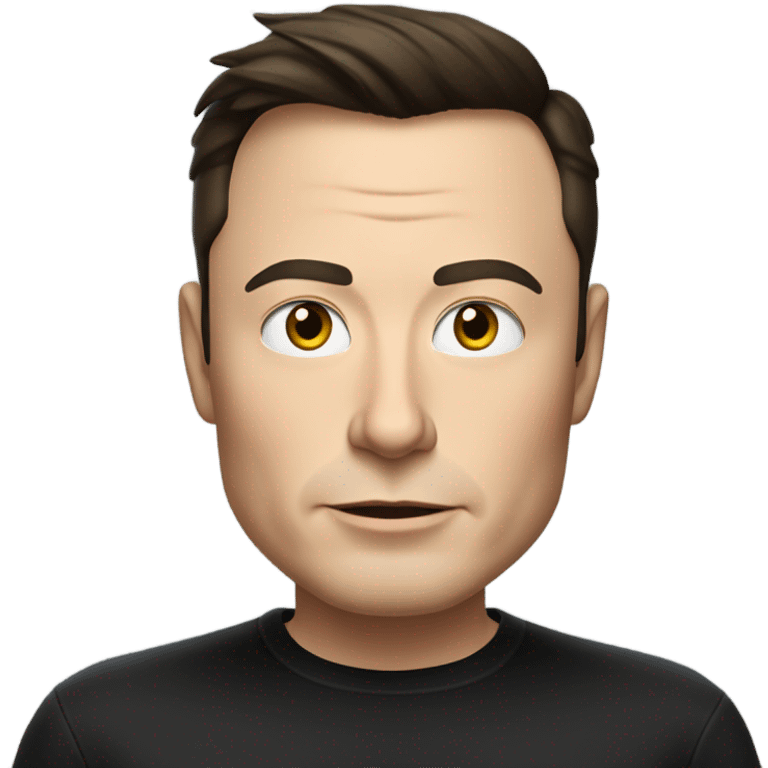 Elon Musk emoji