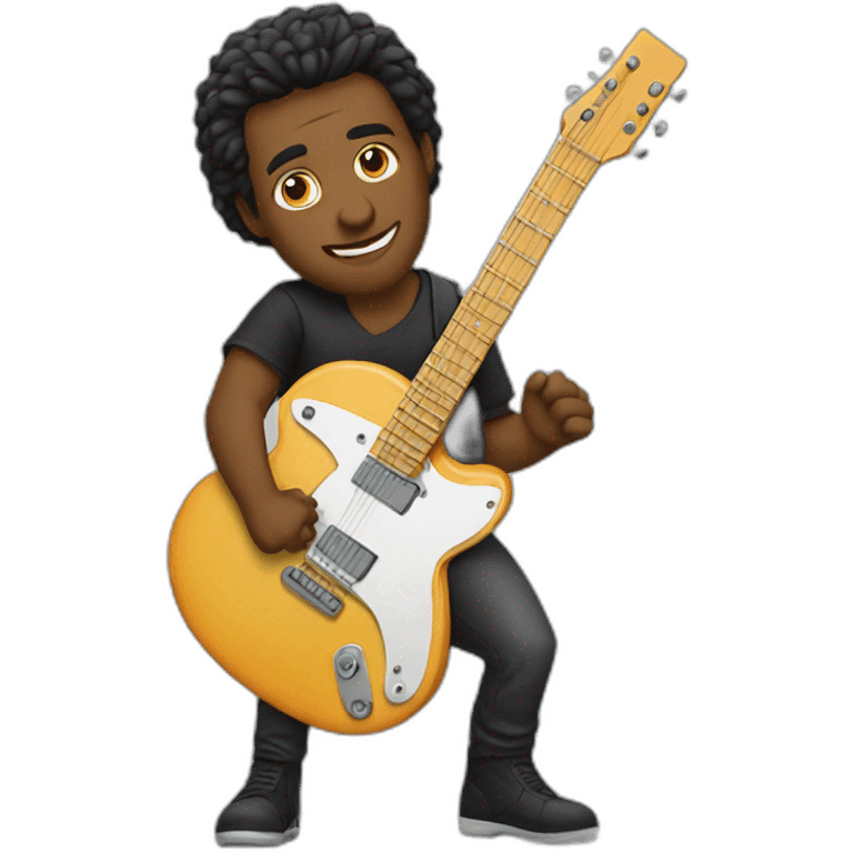 Guitar player emoji