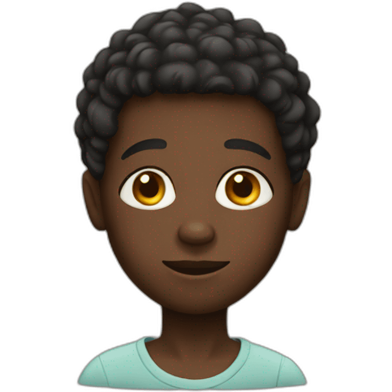 An african boy emoji