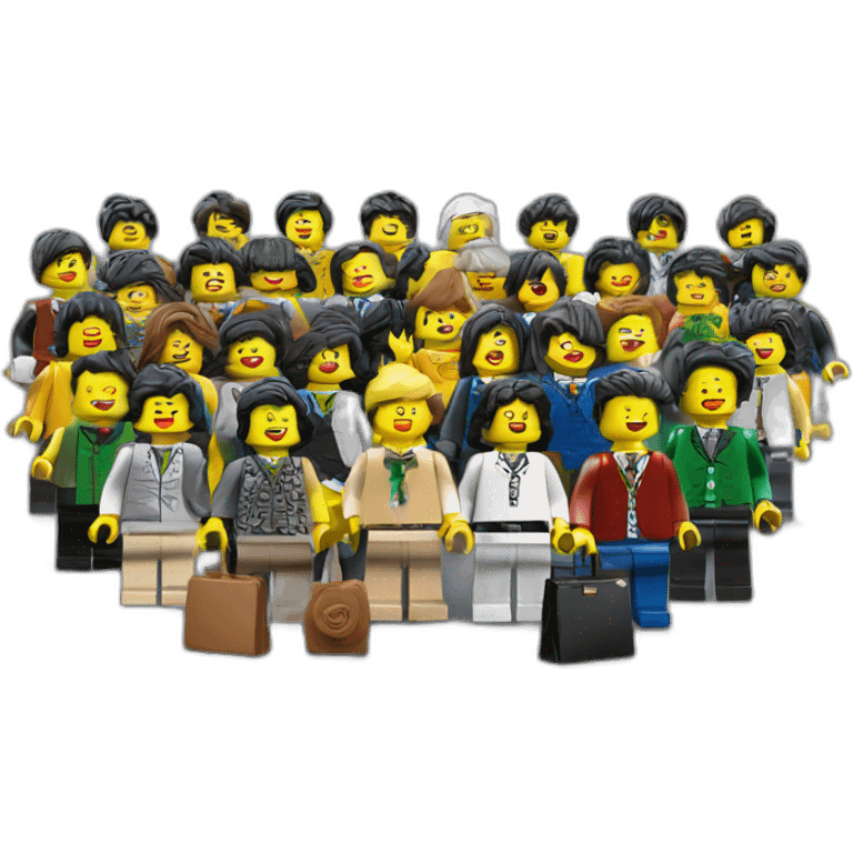 Taiwan school reunion lego emoji