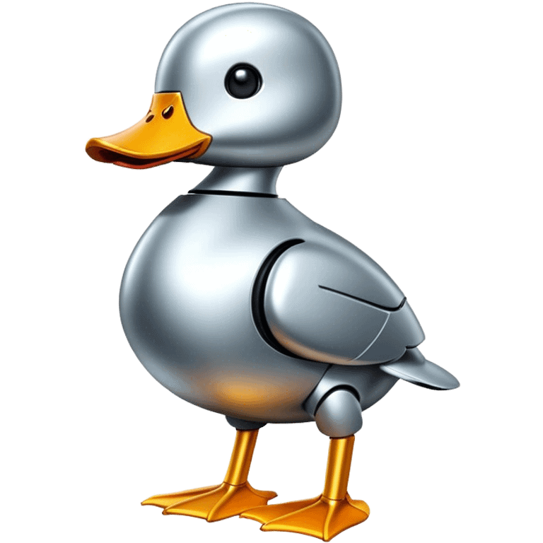 duck robot emoji