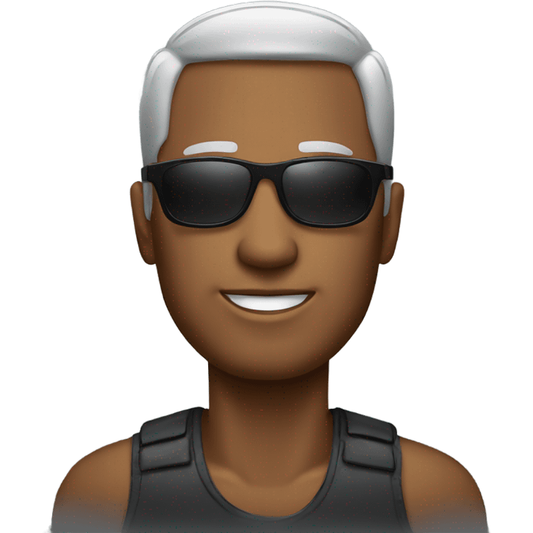 man wearing sunglasses emoji