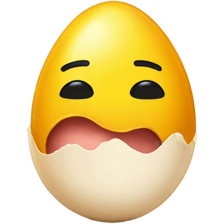 lick an egg emoji