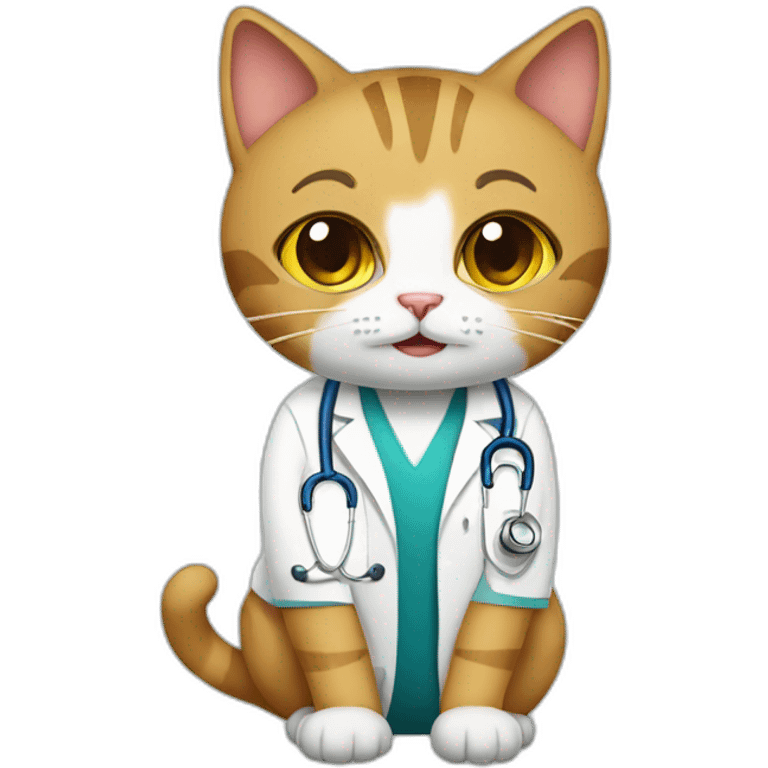 doctor-cat emoji