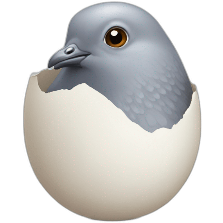 Pigeon egg emoji