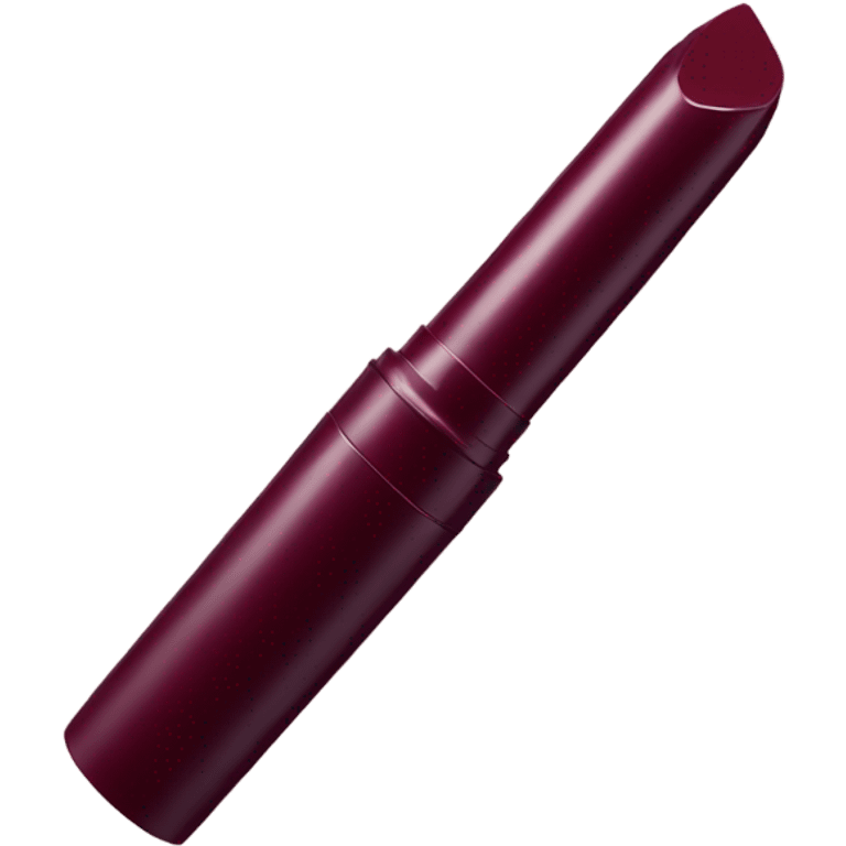 Burgundy lipstick  emoji