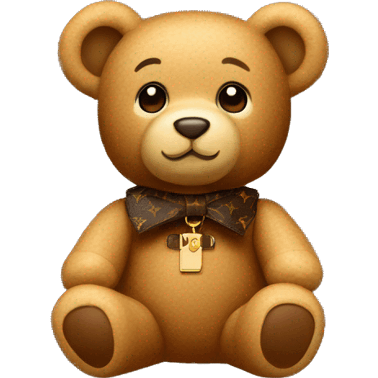 Louis Vuitton Teddy emoji