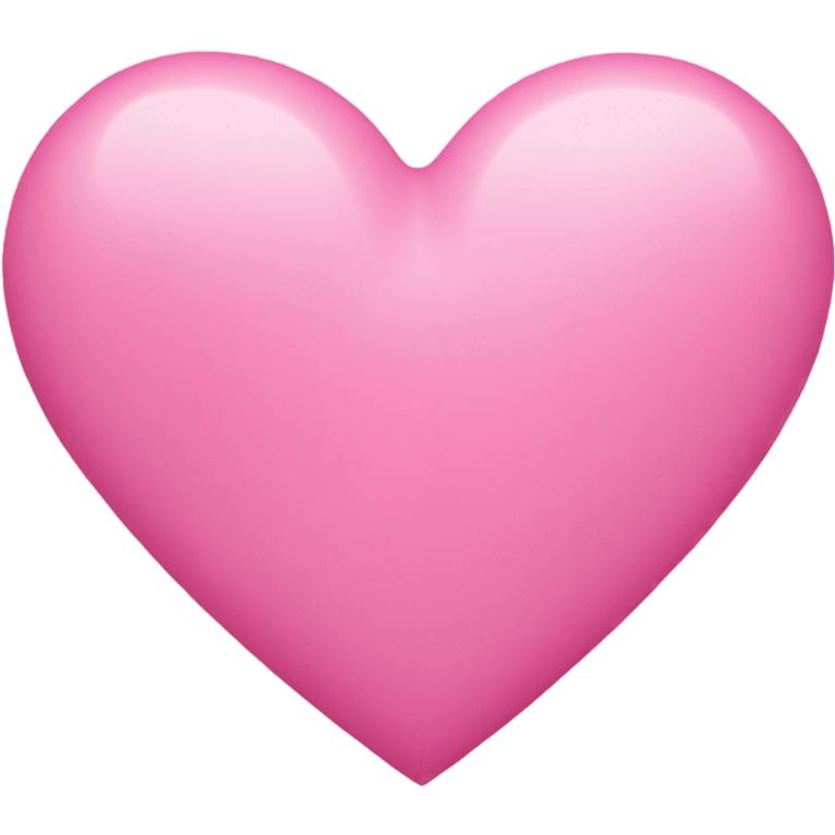 Pink heart  emoji