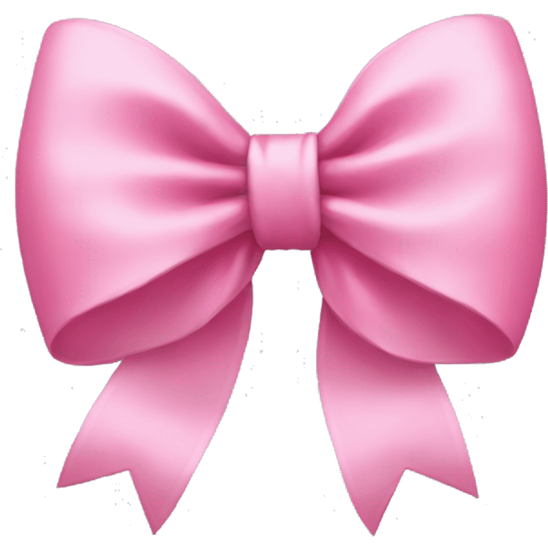 Pink bow emoji